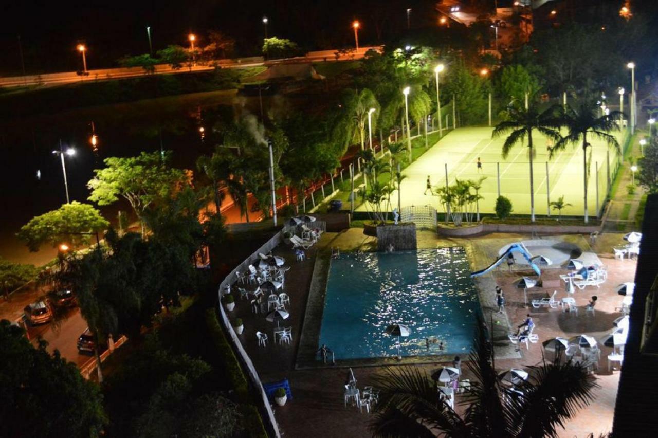 Flat Cavalinho Branco - Ap 516 Aparthotel Águas de Lindóia Bagian luar foto